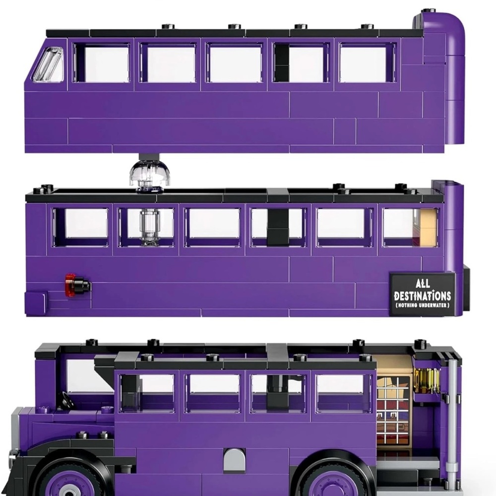 LEGO Harry Potter Knight Bus Adventure - Purple 76446 499Pcs 8+ NIB Sealed - Picture 11 of 14